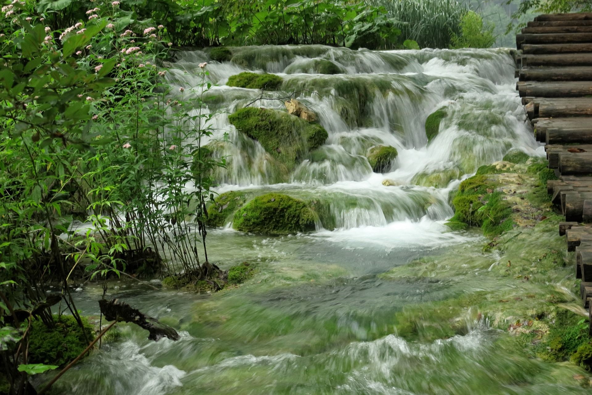 Plitvice national park waterfall travel